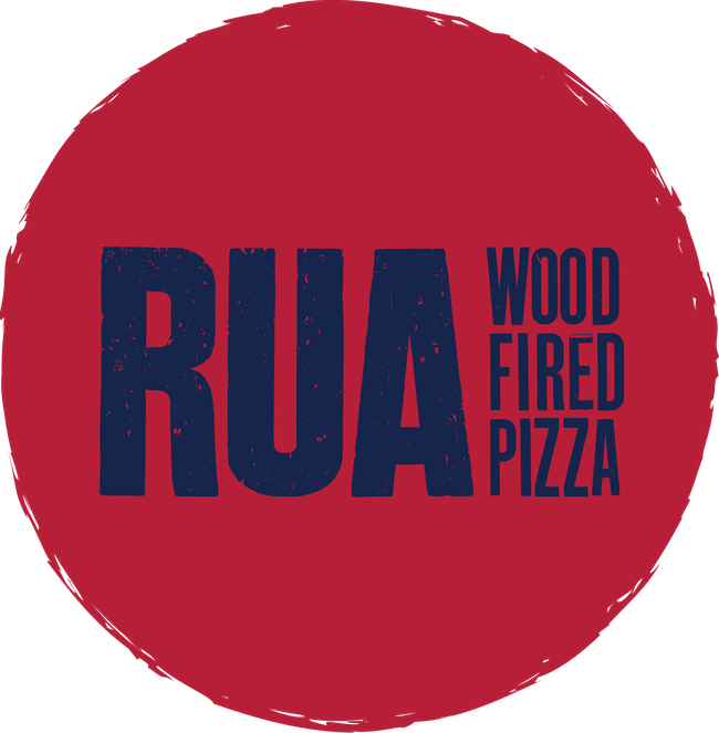 Logo for Rua Woodfired Pizza